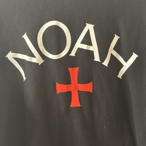 Noah NYC Core Logo Hoodie in Black (Small) - Picture 6 of 12